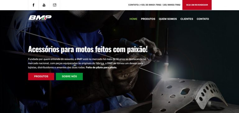 BMP Special Parts apresenta novo site com catálogo completo disponível