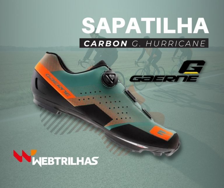 BIKE: Sapatilha Garne Hurricane é o destaque da semana na Web Trilhas, confira!