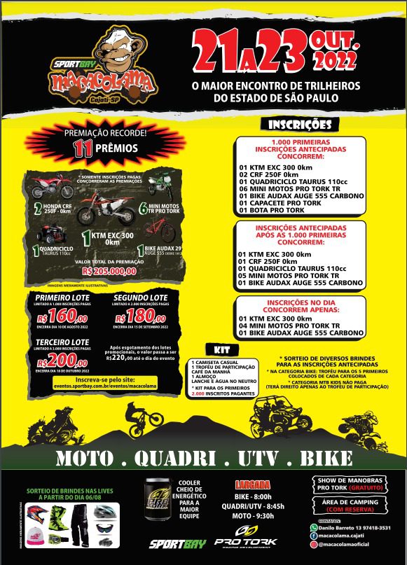 Macacolama 2022 ter&aacute; sorteio de mais de R$ 200 mil em pr&ecirc;mios