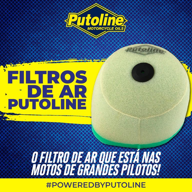 Conheça o filtro de ar Putoline, utilizado pelos principais pilotos do Brasil e do mundo.
