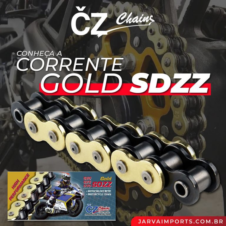 Jarva Imports: CZ Chains, uma corrente de alta resistência para todos os tipos de terreno!