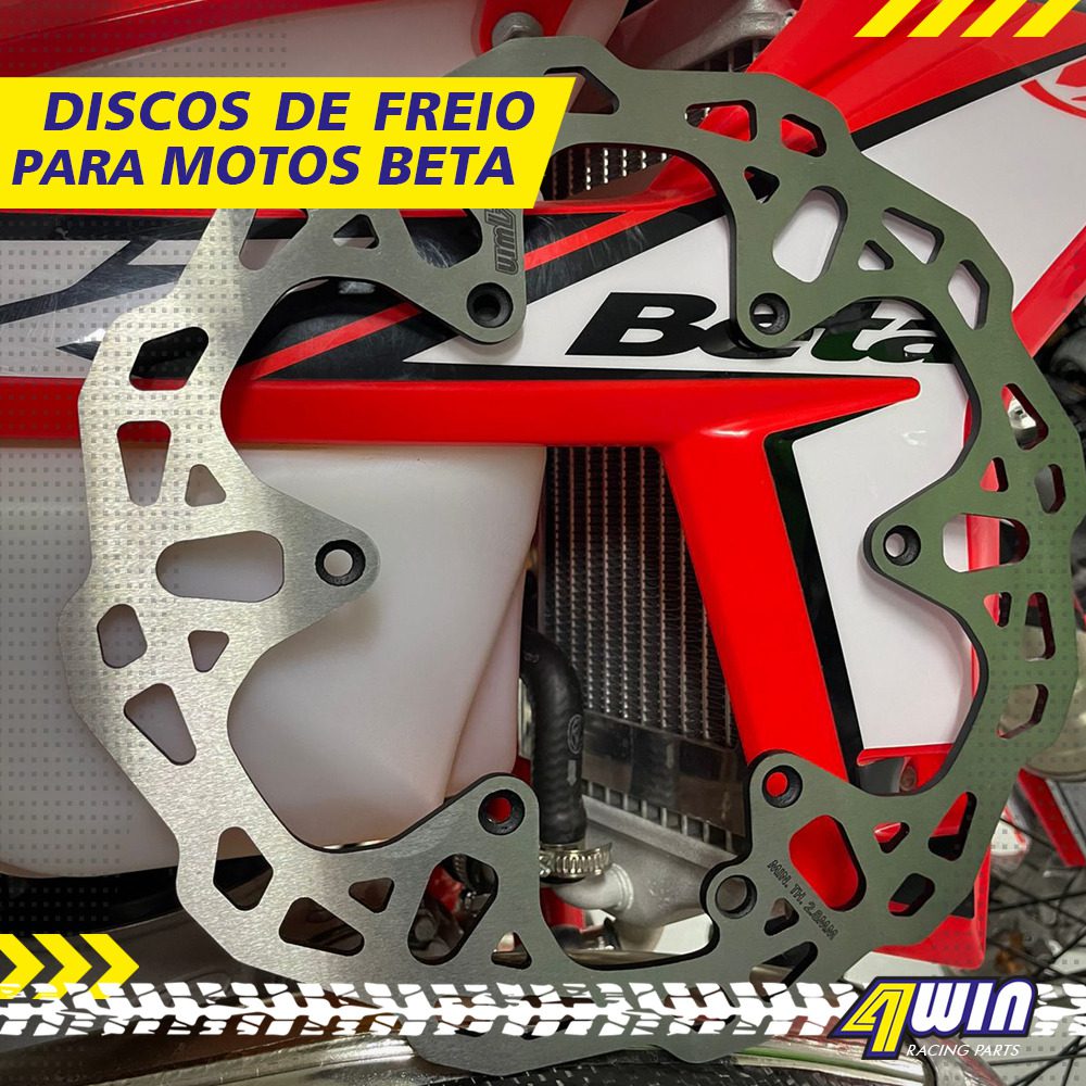 Lan&ccedil;amento: 4Win Racing Parts apresenta disco de freio para as motocicletas Beta.