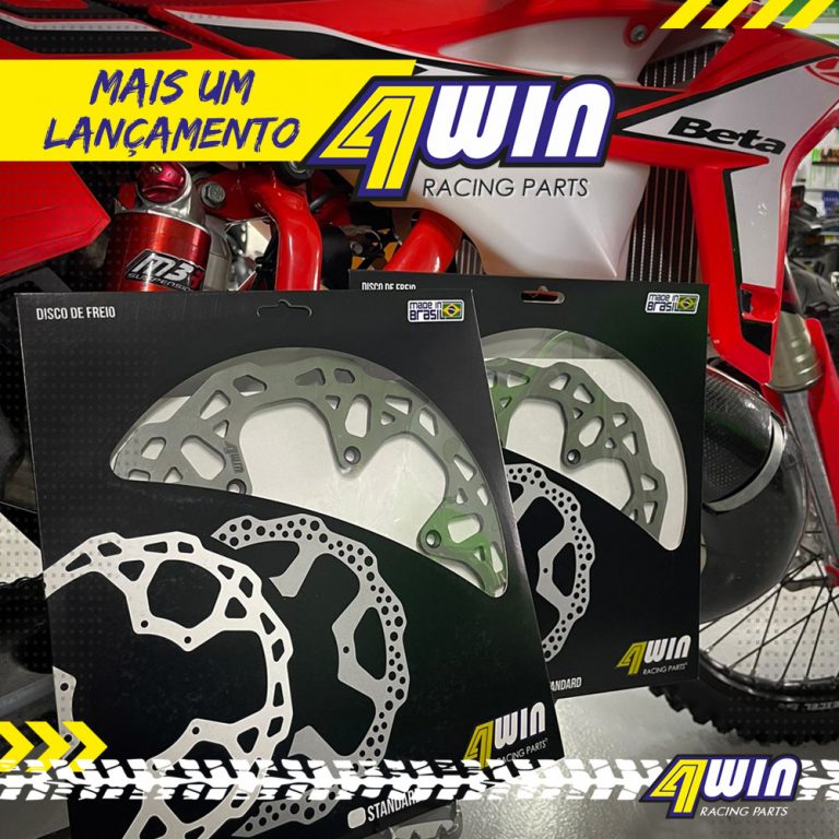 Lançamento: 4Win Racing Parts apresenta disco de freio para as motocicletas Beta.