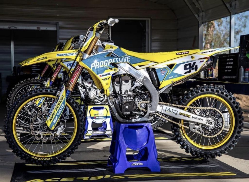 Ken Roczen na Suzuki HEP MotorSports para o AMA SX 2023???