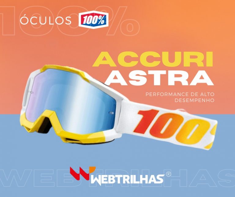 Óculos 100% Accuri é o DESTAQUE DA SEMANA na Web Trilhas, confira.