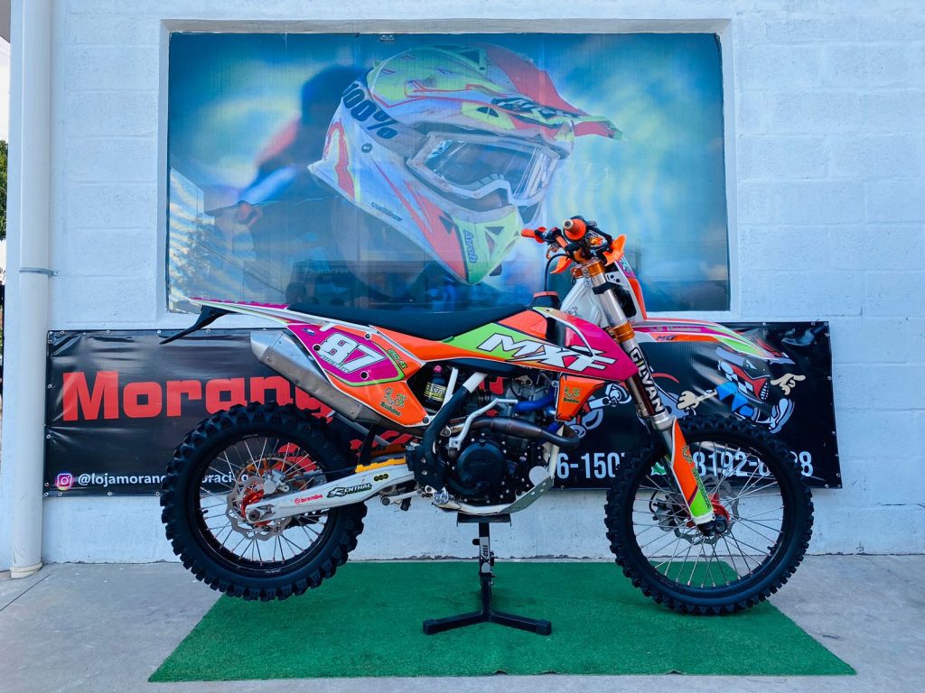 Conhe&ccedil;a o estoque de motos off road dispon&iacute;vel para revenda na Moranguinho Racing.