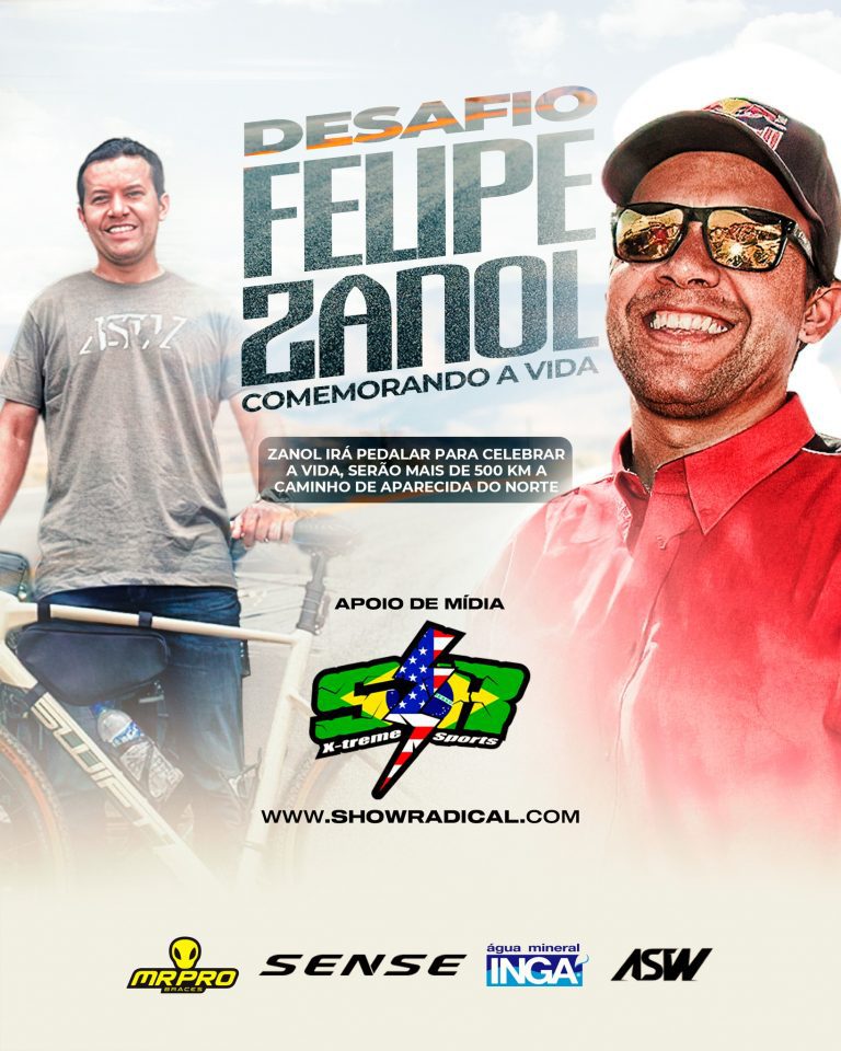 Felipe Zanol comemorando a vida, saiba mais sobre o novo projeto do campeão