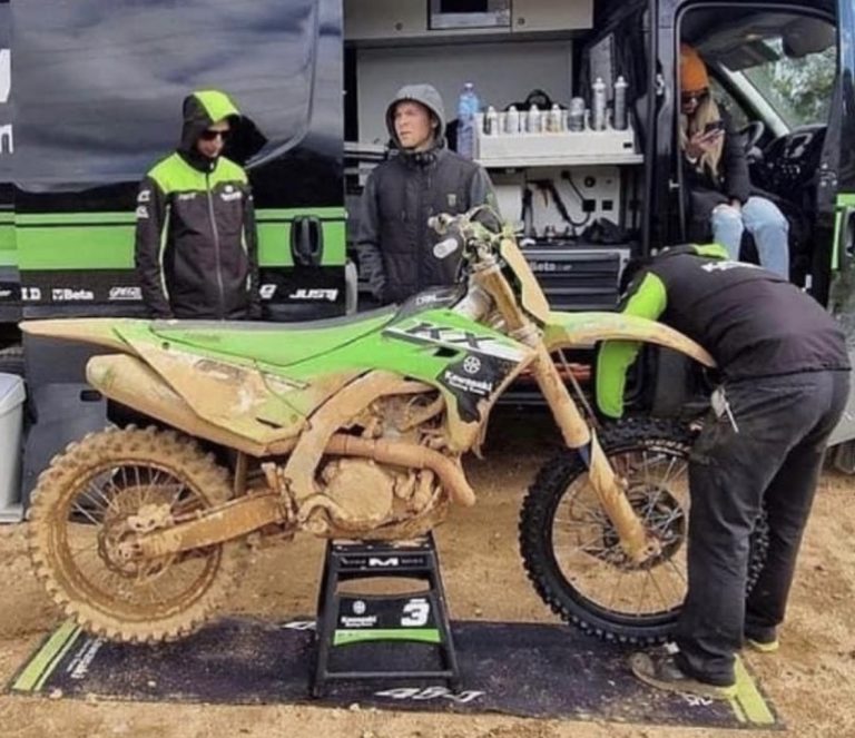 Possível KX450 2024 para disputa do MXGP 2023 com Romain Febvre