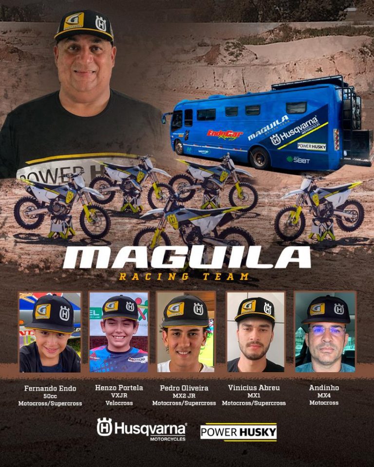 Maguila Racing Team estreia no Brasileiro de MX 2023