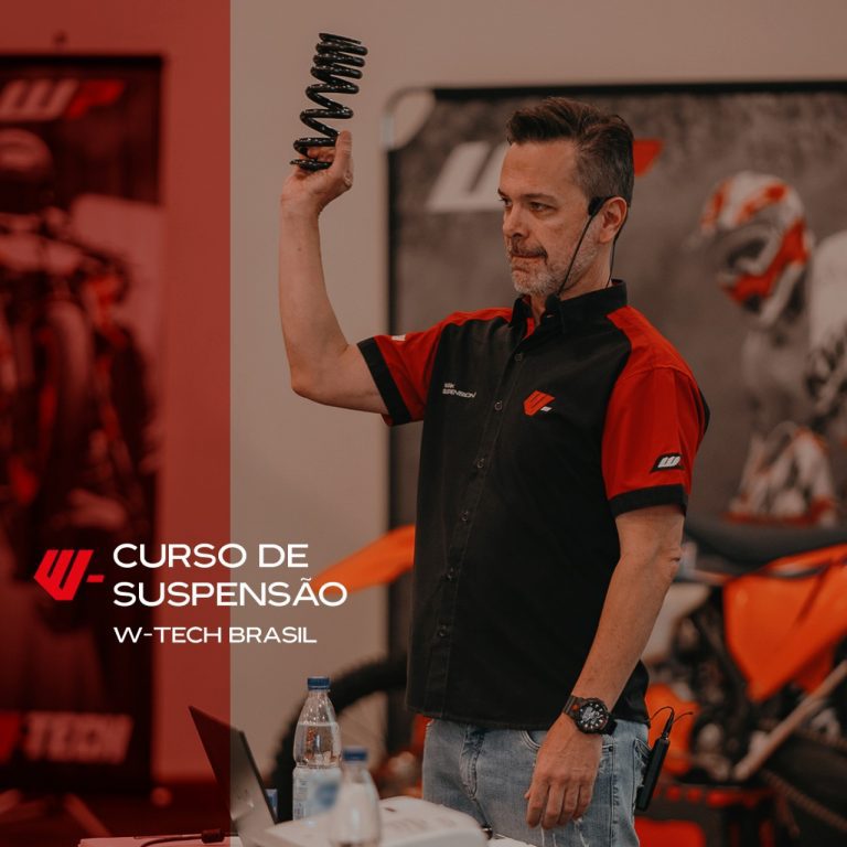 Curso de suspensão W-Tech acontece em São Paulo nos dias 25 e 26 de fevereiro, saiba mais!