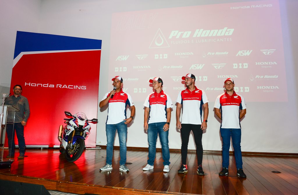 Honda Racing Brasil revela equipes e patroc&iacute;nios para a temporada 2023