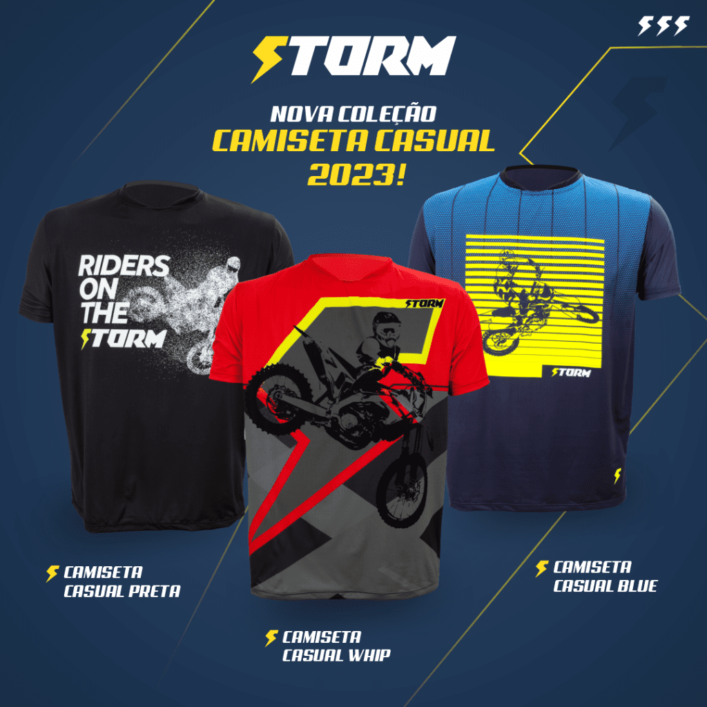 Storm Racing apresenta nova cole&ccedil;&atilde;o 2023 no mercado nacional