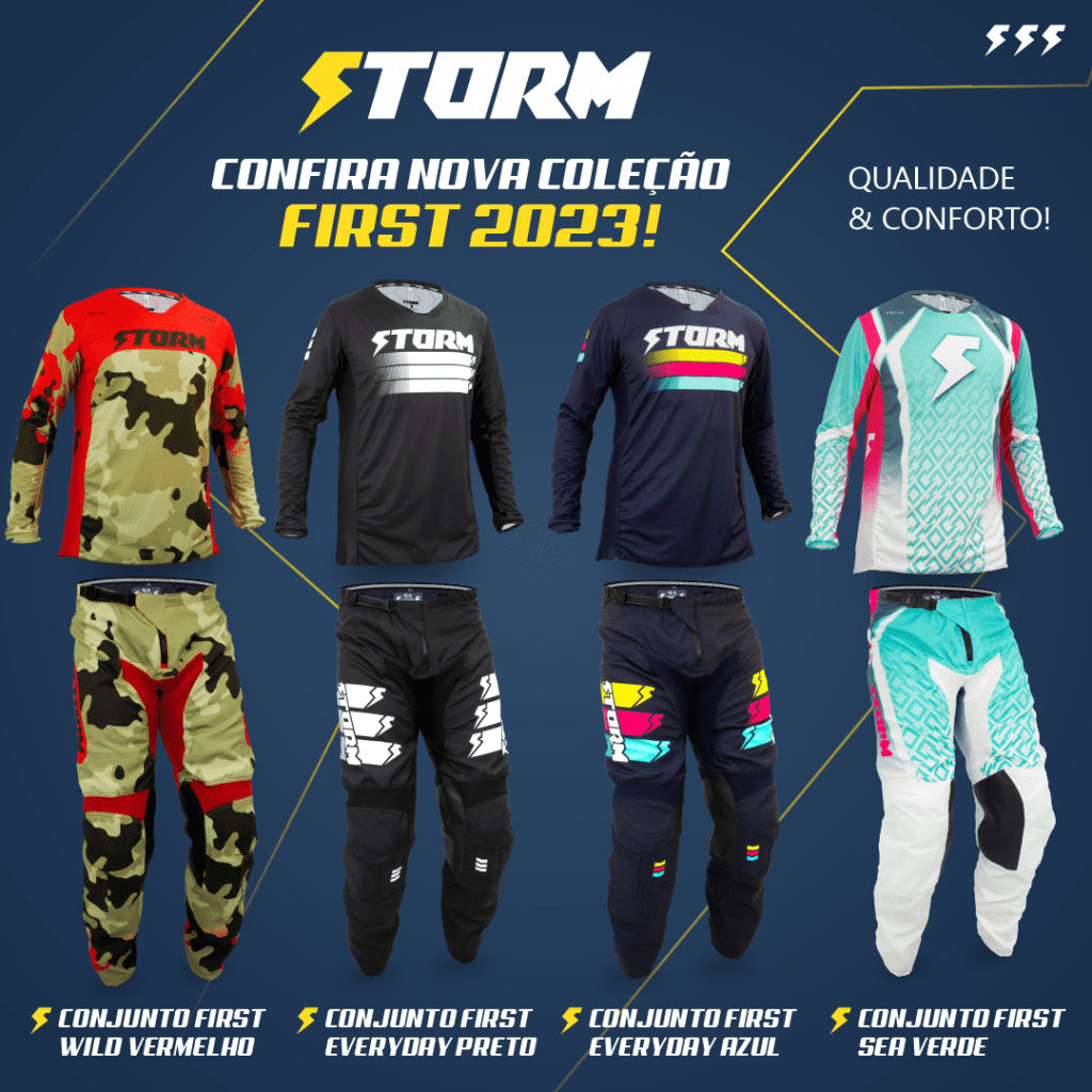 Storm Racing apresenta nova cole&ccedil;&atilde;o 2023 no mercado nacional