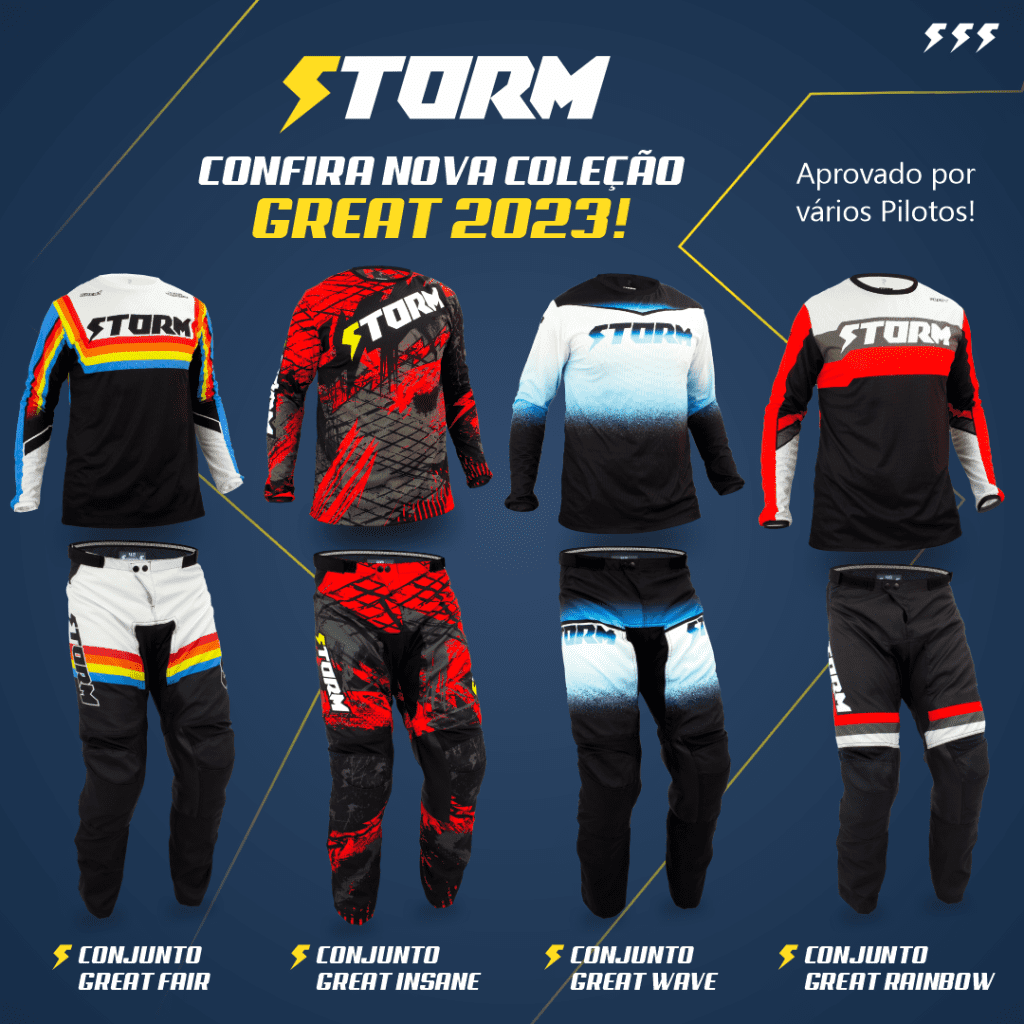 Storm Racing apresenta nova cole&ccedil;&atilde;o 2023 no mercado nacional