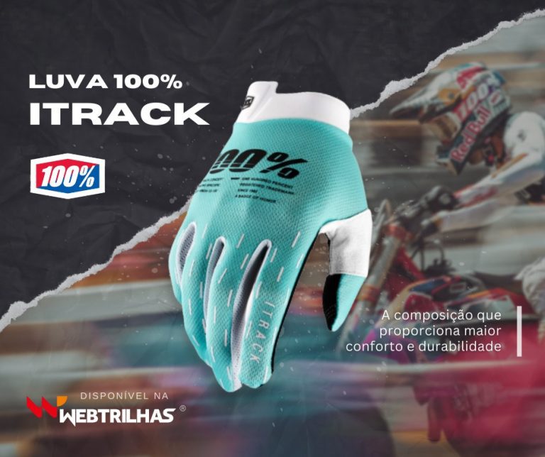 Destaque da semana Web Trilhas: Conheça a luva 100% ITrack, disponível a pronta entrega para todo o Brasil