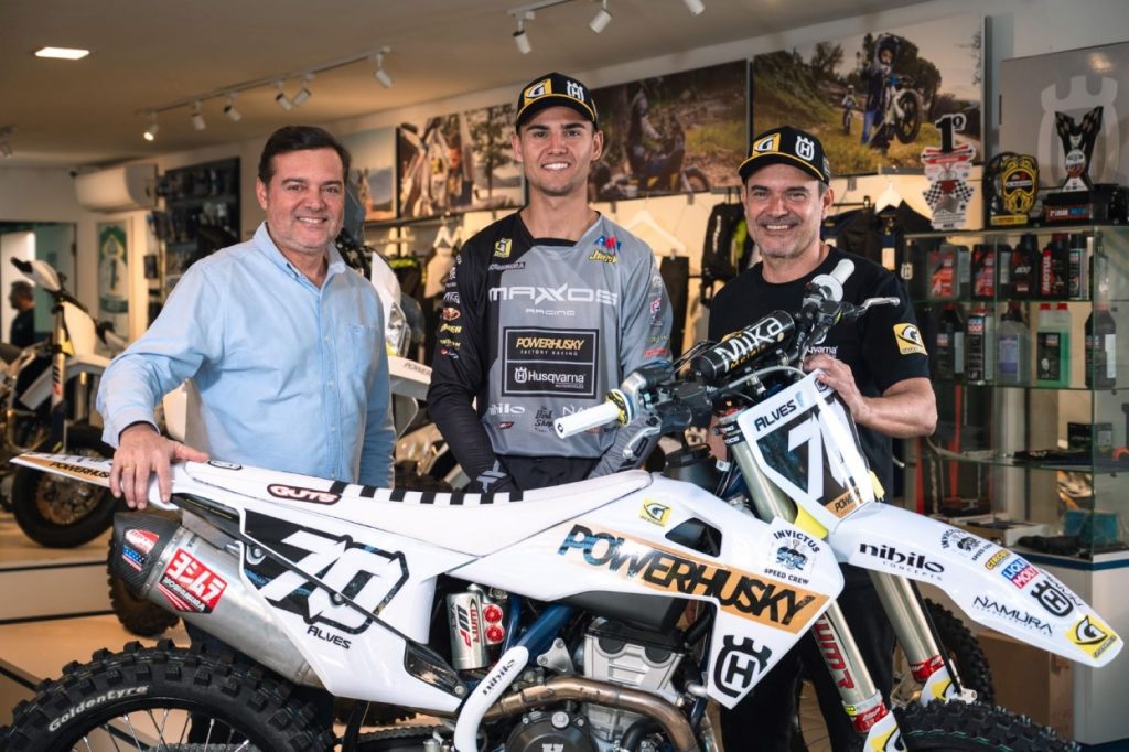 Husqvarna Brasil Factory Racing PowerHusky apresenta novos pilotos para o Brasileiro de Motocross 2023