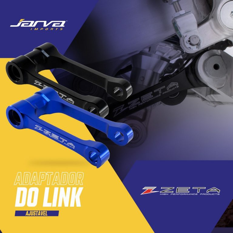 Jarva Imports: Adaptador de Link Zeta ajustável para regulagem de altura da suspensão!