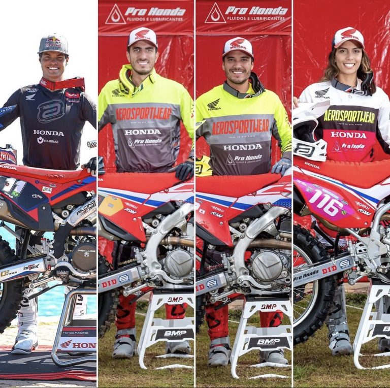 Honda Racing representa o Brasil e confirma a participação da 1ª mulher brasileira no International Six Days Enduro