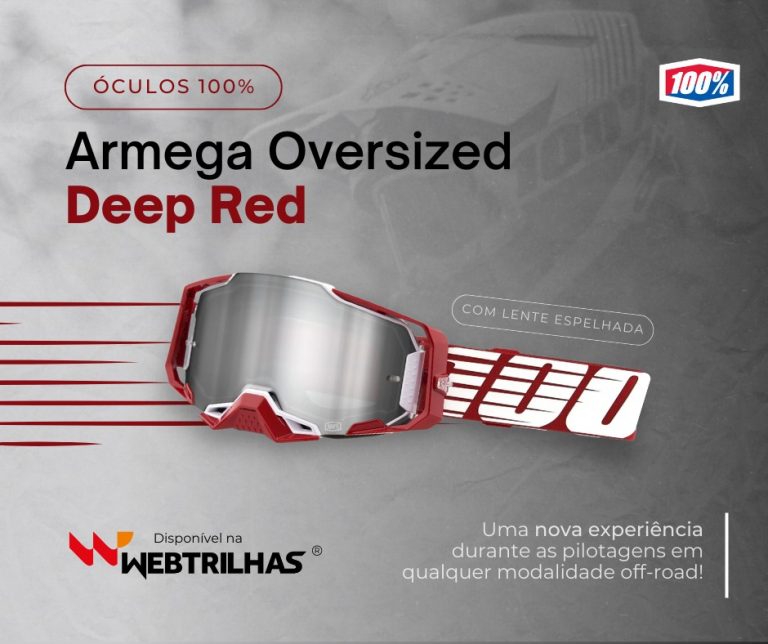 Web Trilhas apresenta Óculos 100% Ármega como um dos destaques da semana, confira!