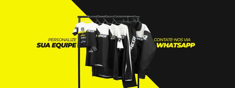 Racer Off Road, o lugar certo para adquirir a sua roupa personalizada