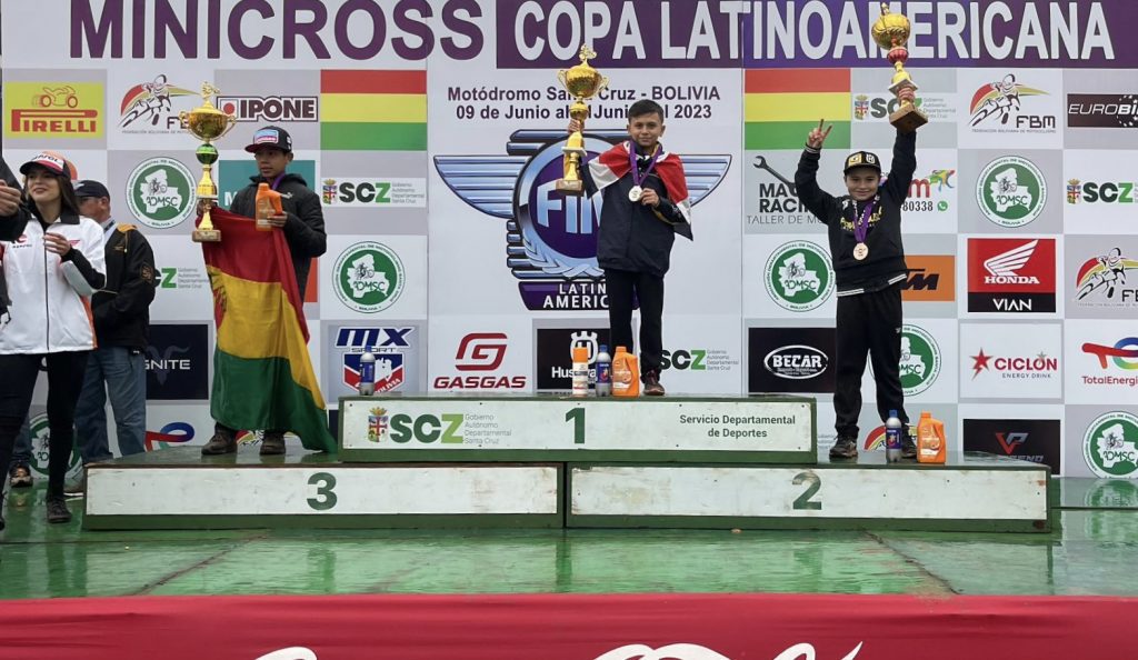 Heitor Matos &eacute; vice-campe&atilde;o Latino Americano de Motocross