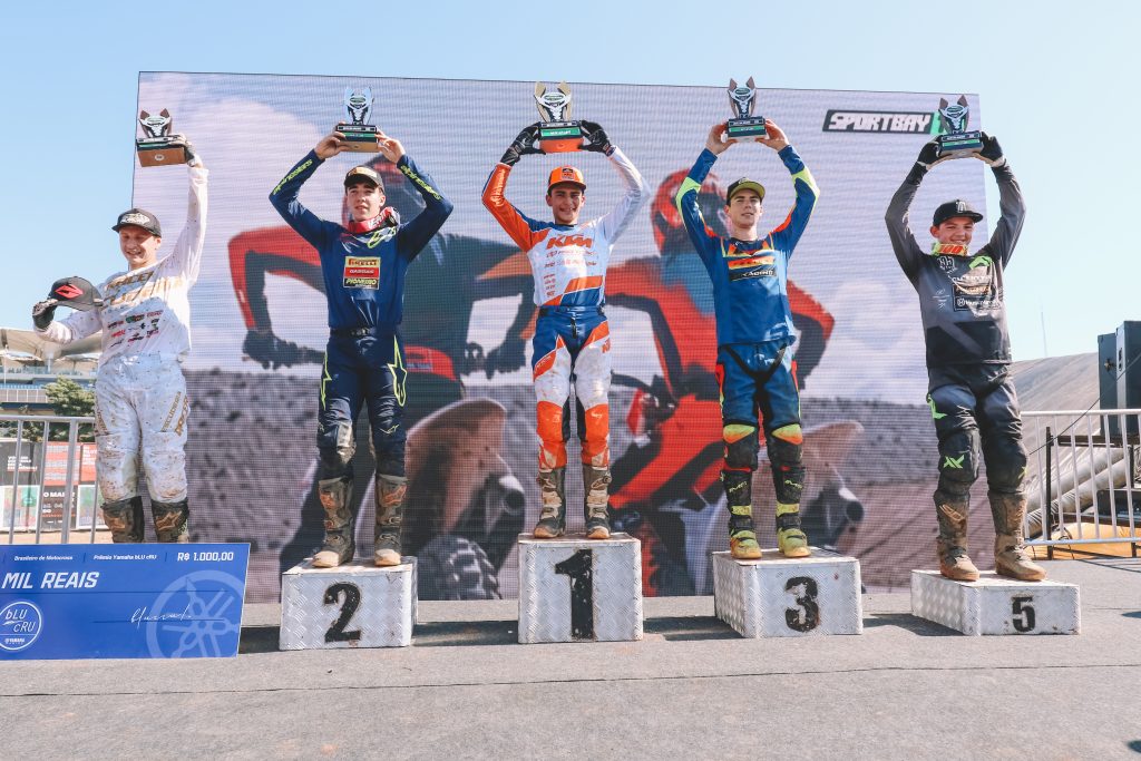 BRMX: Com apenas 13 anos, Gabriel Cirino sobe ao p&oacute;dio da MX2Jr pela pela primeira vez