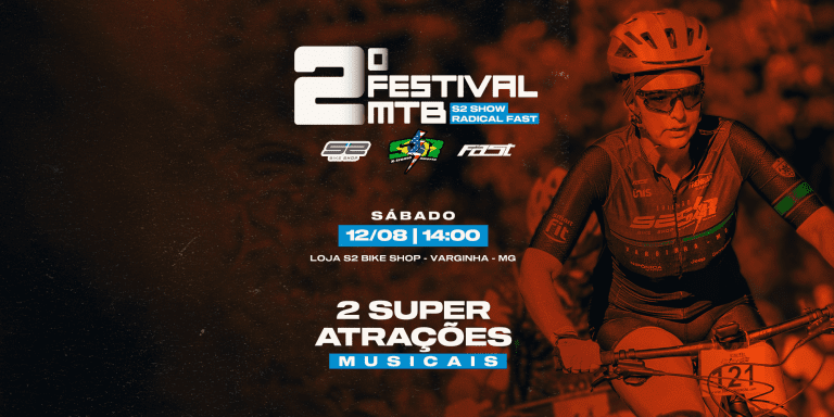 2ª edição do Festival MTB será a atração para os ciclistas Sul-mineiros no dia 12 de agosto, em Varginha/MG