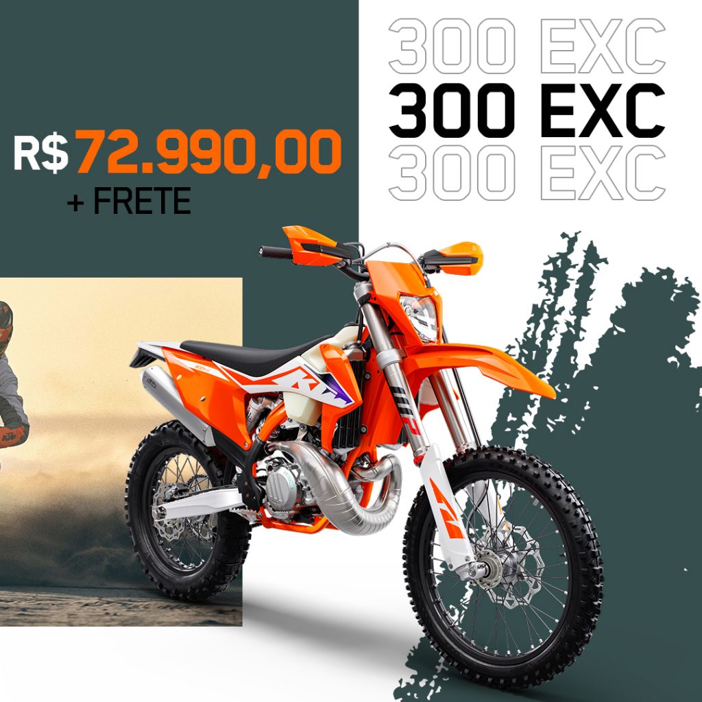 KTM lan&ccedil;a promo&ccedil;&atilde;o com b&ocirc;nus de at&eacute; R$4mil em toda a linha ENDURO 2023!