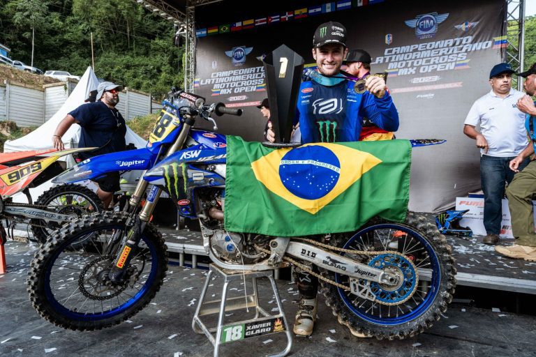 Fábio Santos, da Yamaha, é campeão Latino-americano de Motocross