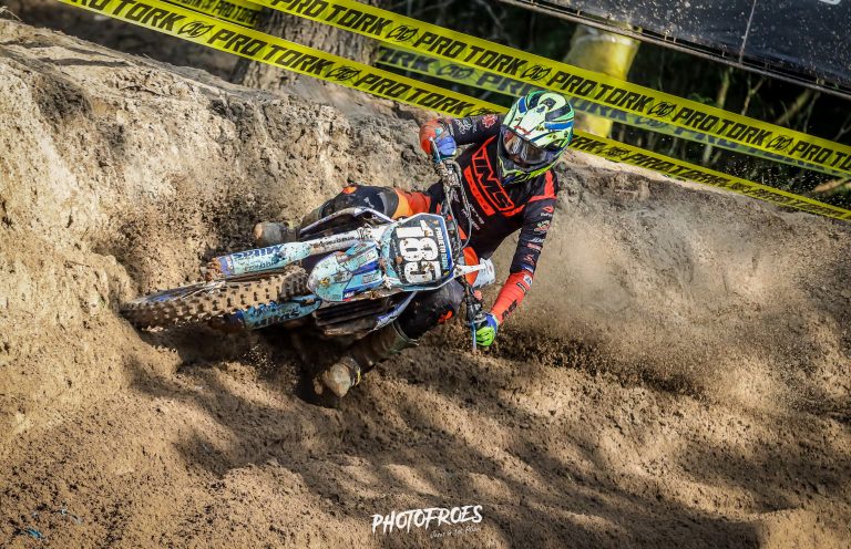 Projeto Dudu: Eduardo Volpato sobe ao pódio na 5ª etapa do Paranaense de MX e segue na liderança da MX2