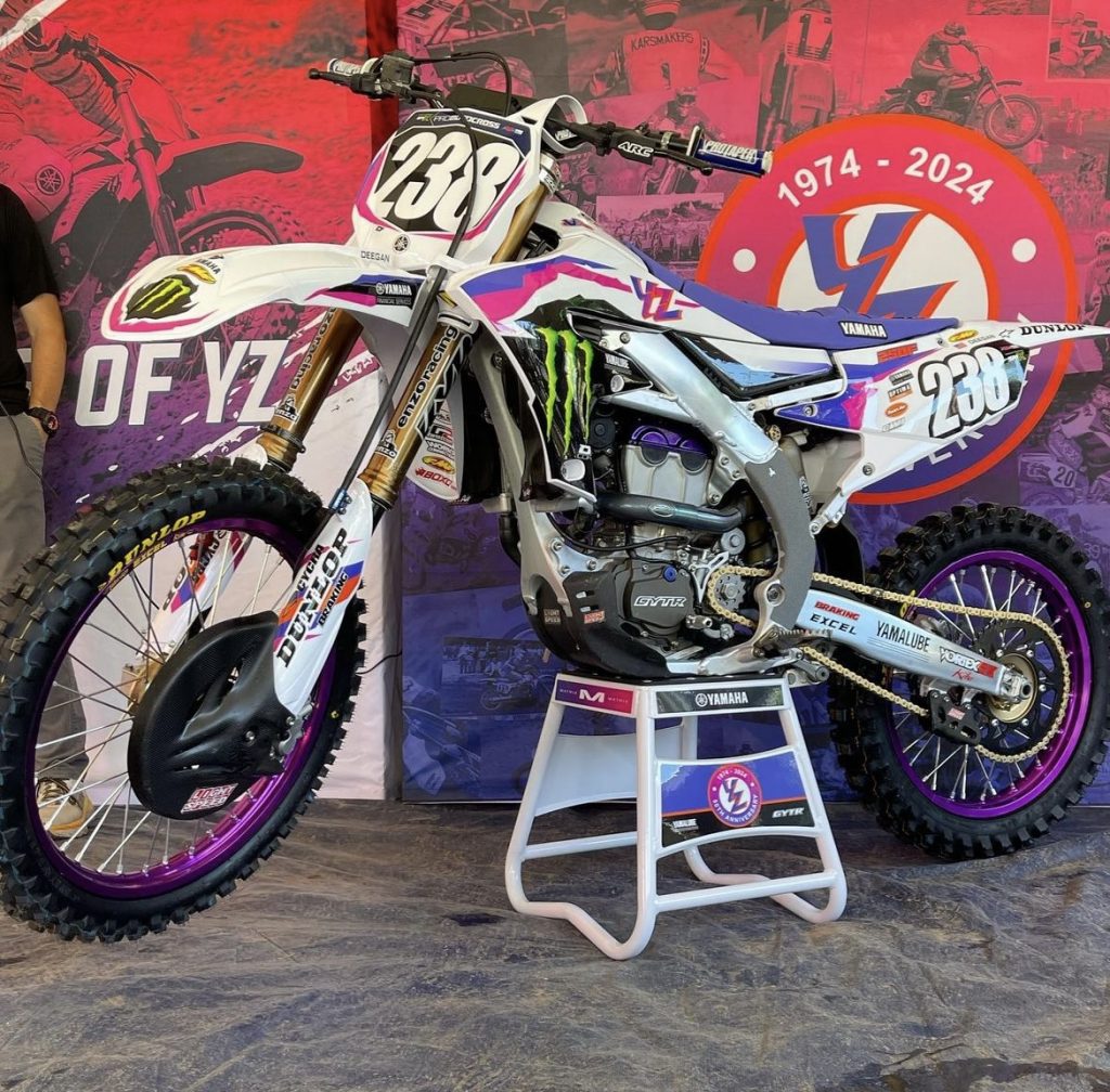 Yamaha celebra 50 anos da YZ