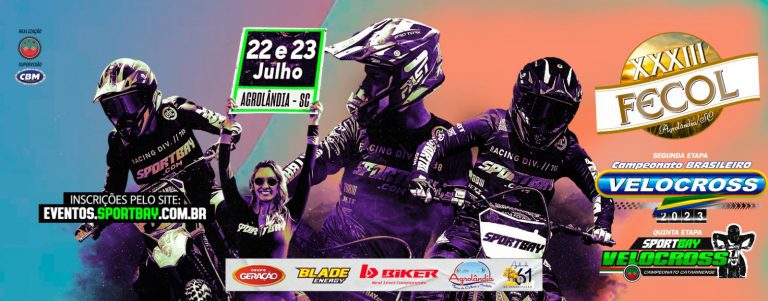Brasileiro de Velocross chega a Agrolândia no próximo fim de semana com a cobertura Show Radical