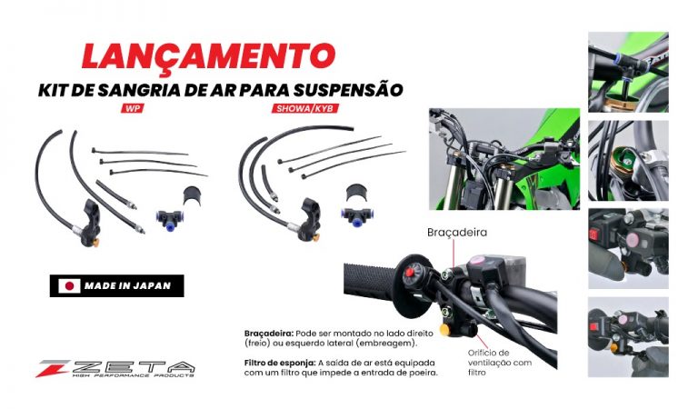 Jarva Imports: Kit de sangria de ar para a Suspensão é o mais novo lançamento da Zetta