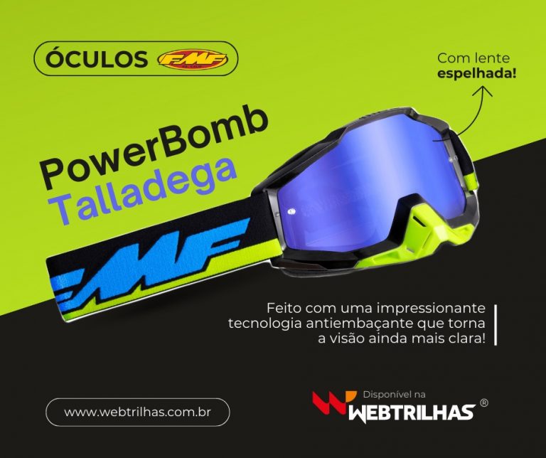 Óculos FMF PowerBomb é a novidade no “Destaque da Semana Web Trilhas”, confira!