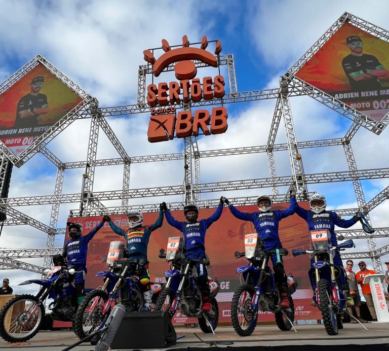Sertões 2023: Pilotos da Yamaha largam entre os primeiros