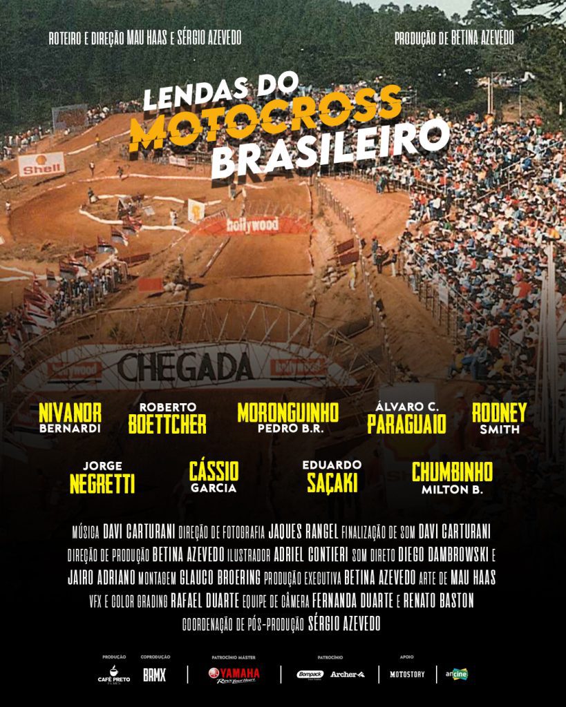 Lendas do Motocross Brasileiro estreia nesta quarta-feira, 13, no Bandsports