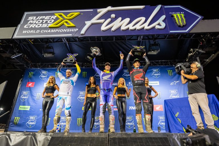 Jett Lawrence vence o Playoff 2 do Campeonato Mundial SMX no Chicagoland Speedway