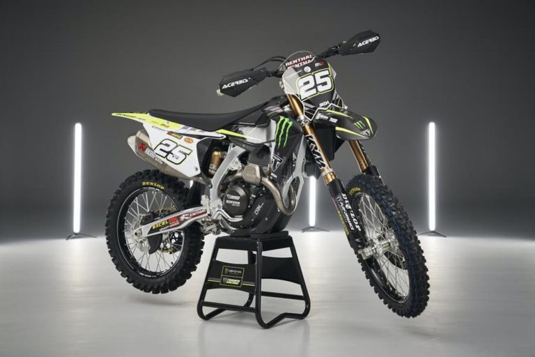 Triumph Monster Energy apresenta a moto da equipe para o MXGP 2024