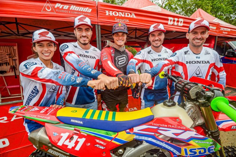 Honda Racing compõe 100% da Seleção Brasileira no International Six Days Enduro 2023