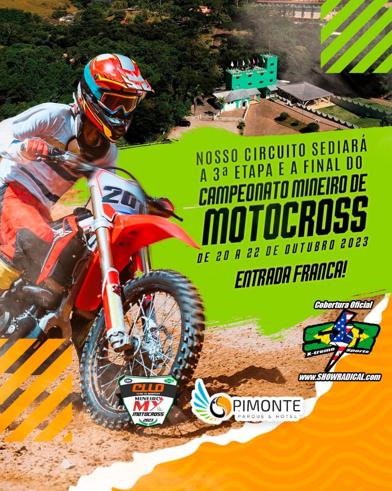 Mineiro de Motocross traz Pimonte de volta ao cenário das competições! Inscreva-se