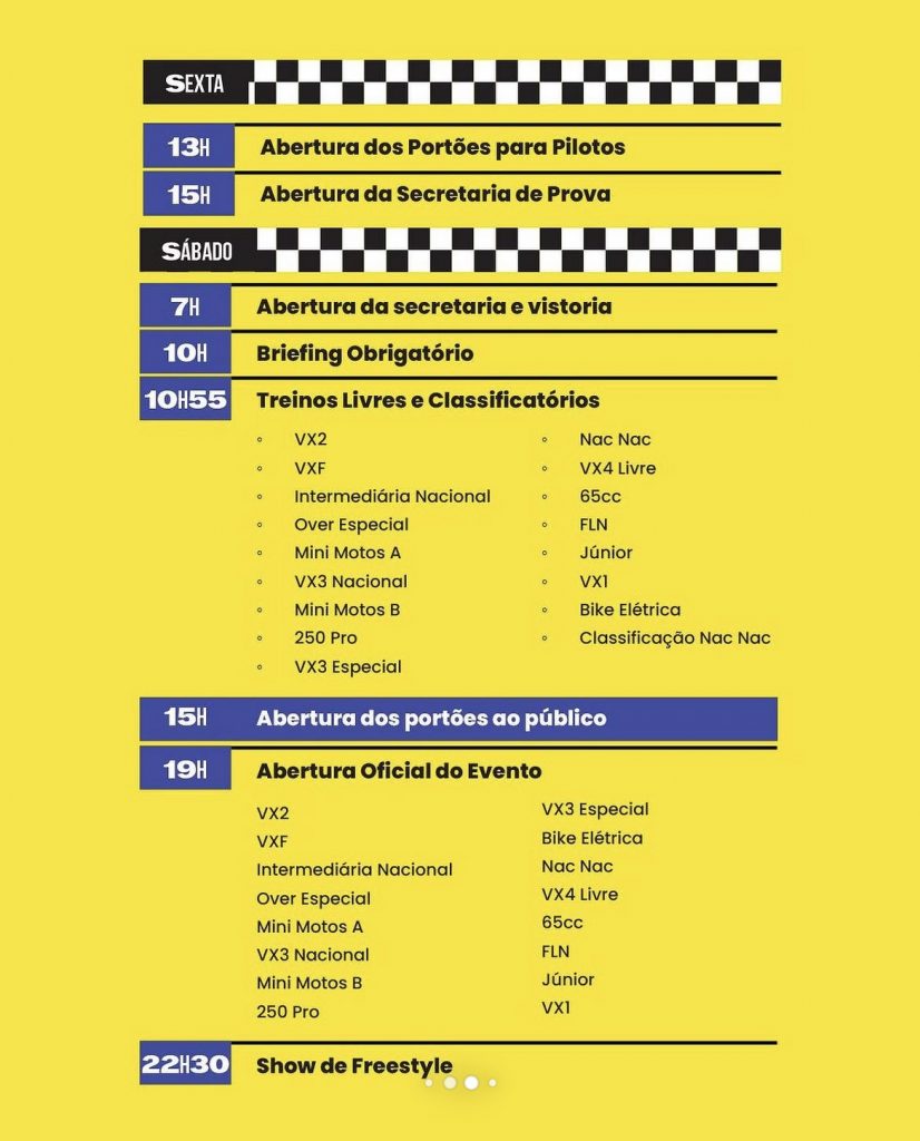 Arena Velocross AO VIVO, clique aqui!