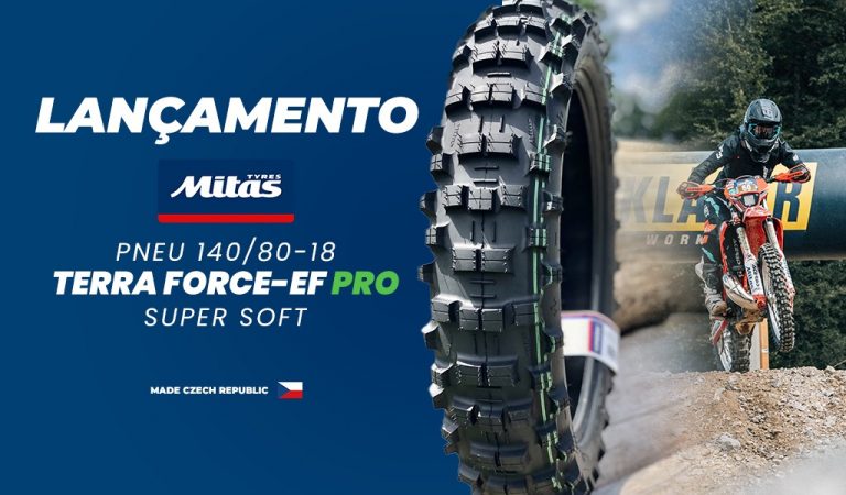 Jarva Imports apresenta mais um grande lançamento da Mitas, o pneu Terra Force-EF Pro Super Soft.