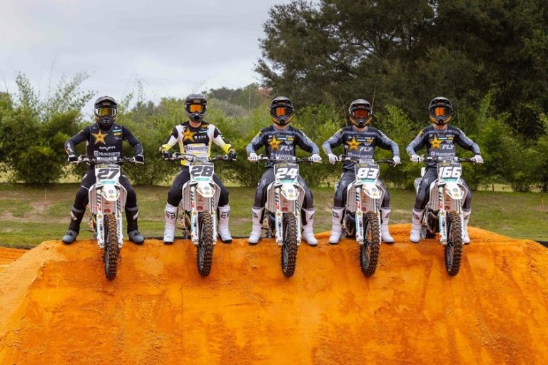 AMA Supercross: Husqvarna Factory Racing renova com a Rockstar Energy e conta com a chegada de novos pilotos para 2024