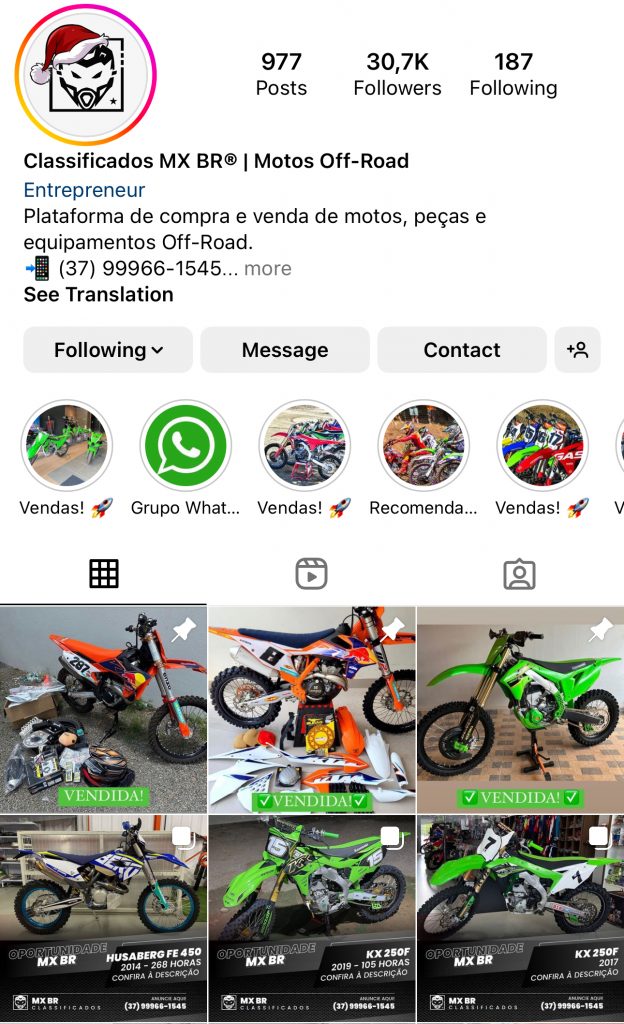 Conhe&ccedil;a a p&aacute;gina Classificados MX BR o seu novo point para compra e venda de motos off road