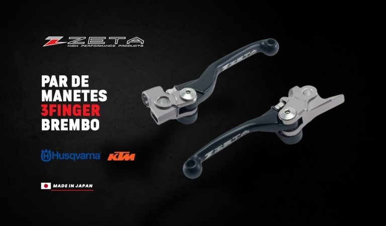 Jarva Imports: Zeta apresenta os manetes 3FINGER Brembo, disponíveis para Husqvarna e KTM