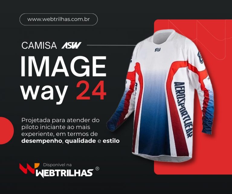 Camisa ASW Imagem 24 é o “Destaque da Semana” na Web Trilhas, confira!