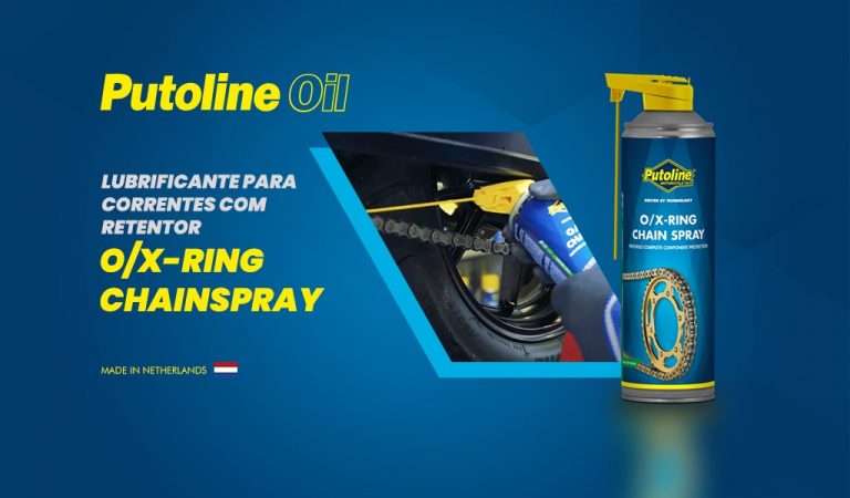 Conheça o Lubrificante para corrente com retentor Putoline Oil, distribuído no Brasil pela Jarva Imports