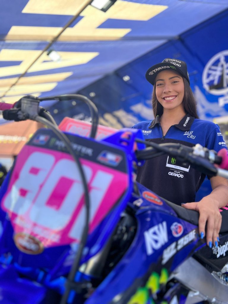 BRMX: Um ano de recuperação para Sarah Raquel, piloto Yamaha Racing Brasil