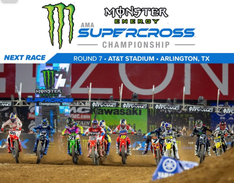 AMA Supercross: Track map, programação e informações sobre a transmissão da 7ª etapa | Arlington