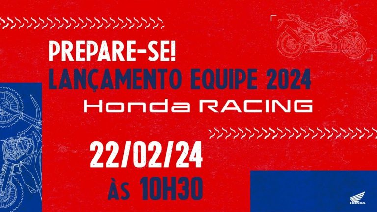 LIVE: Apresentação oficial Honda Racing Brasil 2024